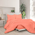 3-Piece Set: Royale Double Brushed Duvet Covers Set With Button Closure & Corner Ties by DailySale
