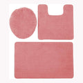3-Piece Set: Simple Elegance by Ben&Jonah Bath Rug by DailySale