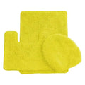 3-Piece Set: Simple Elegance by Ben&Jonah Bath Rug by DailySale