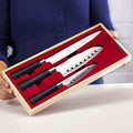 3-Piece Set: Smart Pan Stainless Steel Kitchen Knives by DailySale