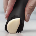 3-Piece Set: Stainless Steel Garlic Crusher Press and Peeler with Cleaning Brush by DailySale