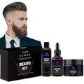 3-Piece Set: Ultimate Beard Care And Grooming Kit by DailySale