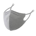 3-Piece: Solid Color Polka Dot Print Adjustable Face Mask by DailySale