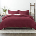3-Piece: Solid Duvet Cover Set by DailySale