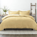 3-Piece: Solid Duvet Cover Set by DailySale