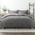3-Piece: Solid Duvet Cover Set by DailySale