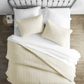 3-Piece: Square Quilted Coverlet Set by DailySale