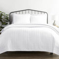 3-Piece: Square Quilted Coverlet Set by DailySale
