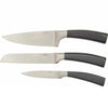 3-Piece: Valerie Bertinelli SS Metallic Knife Set