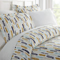 3-Piece: Wings Patterned Duvet Cover Set by DailySale