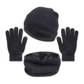 3-Piece: Winter Beanie Hat Scarf Gloves for Men by DailySale