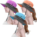 3-Piece: Women's Ponytail Wide Brim Sun Hat by DailySale