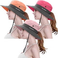 3-Piece: Women's Ponytail Wide Brim Sun Hat by DailySale