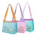 3-Pieces: Beach Mesh Bags Seashell Sand Tote Bag by DailySale