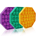 3-Pieces: Bubble Squeeze Sensory Fidget Toy by DailySale
