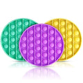 3-Pieces: Bubble Squeeze Sensory Fidget Toy by DailySale