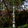3-Pieces: Crystal Wind Chime Pendant Catcher Diamond Prisms by DailySale