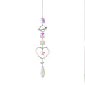 3-Pieces: Crystal Wind Chime Pendant Catcher Diamond Prisms by DailySale