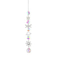 3-Pieces: Crystal Wind Chime Pendant Catcher Diamond Prisms by DailySale