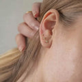 3-Pieces: Elegant Floral Stud Earrings Set by DailySale