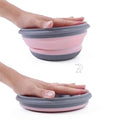 3-Pieces: Folding Camping Bowl Set by DailySale