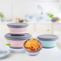 3-Pieces: Folding Camping Bowl Set by DailySale