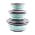 3-Pieces: Folding Camping Bowl Set by DailySale