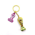 3-Pieces: Keychain Small Pendant Mascot Emblem 2022 Qatar World Cup by DailySale