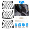 3-Pieces: Mesh Pocket Seat Side Organizer by DailySale