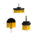 3-Pieces Set: Power Scrubber Brush Set Drill Scrubber Cleaning Brush by DailySale