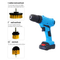 3-Pieces Set: Power Scrubber Brush Set Drill Scrubber Cleaning Brush by DailySale