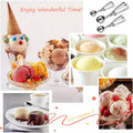 3-Pieces Set: Stainless Steel Cookie Scoops with Trigger Release by DailySale