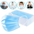 3-Ply Disposable Non-Medical Sanitary Surgical Earloop Face Mask Lot by DailySale