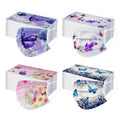 3-Ply Ear Loop Butterfly Printed Mask by DailySale