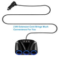 3-Socket Car Cigarette Lighter Splitter by DailySale