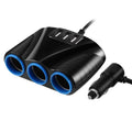 3-Socket Car Cigarette Lighter Splitter by DailySale