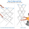 3 Tier Laundry Rack Foldable Clothes Drying Rack by DailySale
