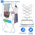 3 Tier Laundry Rack Foldable Clothes Drying Rack by DailySale