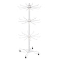 3-Tier Metal Jewelry Rack 30-Hook Necklaces Bracelets Display Stand by DailySale