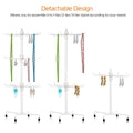 3-Tier Metal Jewelry Rack 30-Hook Necklaces Bracelets Display Stand by DailySale