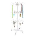 3-Tier Metal Jewelry Rack 30-Hook Necklaces Bracelets Display Stand by DailySale