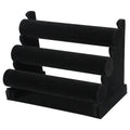 3-Tier Velvet Jewelry Stand by DailySale