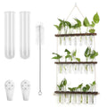 3-Tier Wall Hanging Glass Tube Planter by DailySale