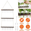 3-Tier Wall Hanging Glass Tube Planter by DailySale