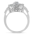 10KT White Gold Diamond Cocktail Ring (1 cttw, H-I Color, SI2-I1 Clarity) by Bids.com
