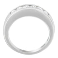 14K White Gold 3/4ct. TDW Diamond Channel Band Ring (H-I, I1-I2) by Bids.com