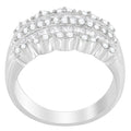 14K White Gold 1 1/7ct. TDW Round and Princess-Cut Diamond Ring(H-I, SI2-I1) by Bids.com