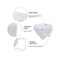 30-Pack: KN95 Face Masks with Multi Layer Breathable Fabric and Elastic Ear Loops by DailySale