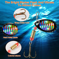 30-Piece: Fishing Metal Spoon Lures Kit by DailySale