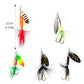 30-Piece: Fishing Metal Spoon Lures Kit by DailySale